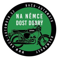 Merch samolepka - Na němce dost dobrý (zelená)