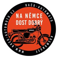 Merch samolepka - Na němce dost dobrý (červená)