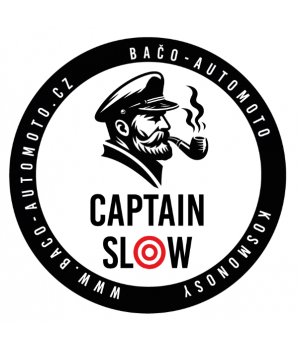 Merch samolepka - Captain slow