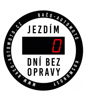 Merch samolepka - 0 dní bez opravy